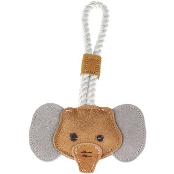 

animALL Hračka přetahovadlo Slon kůže s provazem 26,5 cm