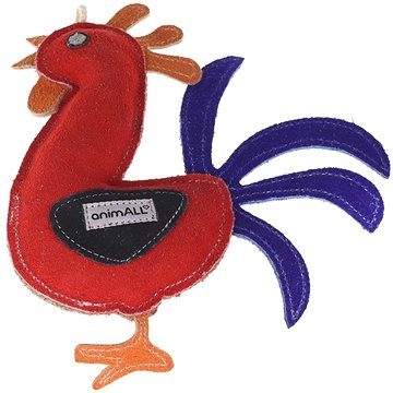 

animALL Hračka Kohout kůže barevný 21 × 25 cm