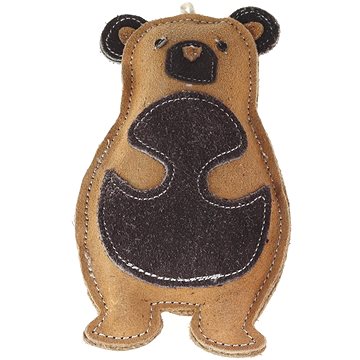 

animALL Hračka Medvěd stojící kůže 12 × 20 cm