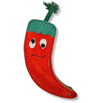

PafDog Red hot chilli paprička z kůže a juty 22 cm