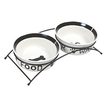

Trixie Set misek se stojánkem 2 × 1,6 l/20 cm