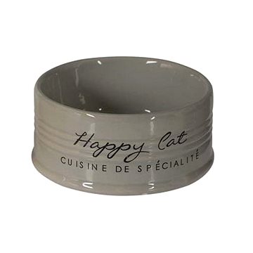 

DUVO+ Happy Cat keramická miska šedá 10,5cm 300ml