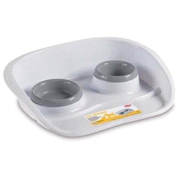 

Stefanplast Podnos na krmivo a vodu šedá 0,25/0,30l