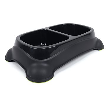 

M-Pets Dvojitá miska z eko plastu 2 × 950 ml