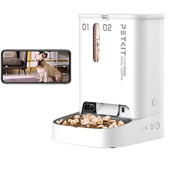 

Petkit YumShare Dual Automatický dávkovač 2 druhů krmiva s kamerou