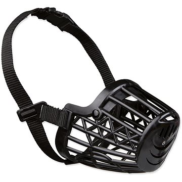 

Trixie Náhubek plastový černý M-L 26 cm