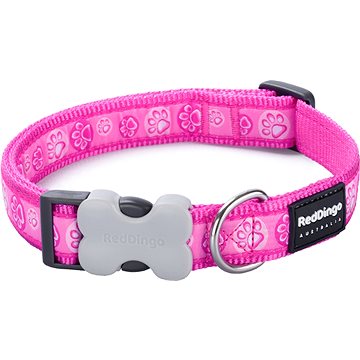 

Red Dingo Paw Impressions Hot Pink 15 mm × 24-37 cm