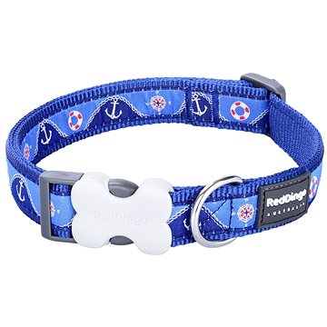 

Red Dingo obojek Nautical Dark Blue 2 × 30 - 47 cm