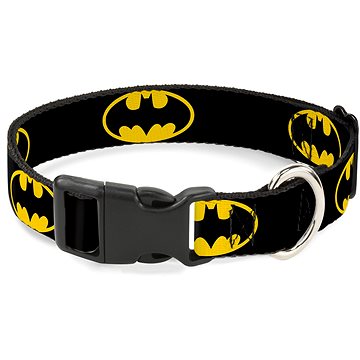 

Buckle Down obojek pro psa regular Batman vel. S 23 - 38 cm