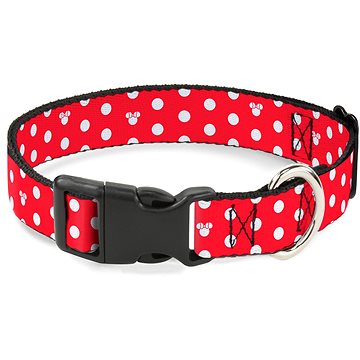 

Buckle Down obojek pro psa regular Minnie puntík vel. L 38 - 66 cm
