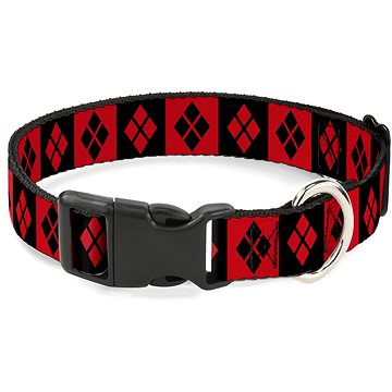 

Buckle Down obojek pro psa Harley Quinn vel. M 28 - 43 cm