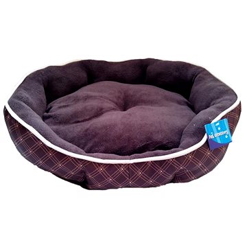 

Petproducts Pelech kostkovaný hnědý 57 × 52 cm