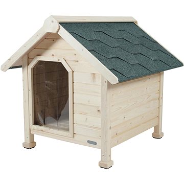Zolux Chalet Dřevěná psí bouda 58 × 66 × 64 cm M -  Bouda pro psa