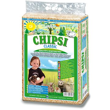 

Chipsi Classic vysoce absorpční přírodní podestýlka 3,2 kg 60 l