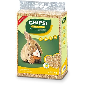 

Chipsi Citrus vysoce absorpční podestýlka s čerstvou přírodní vůní 3,2 kg 60 l