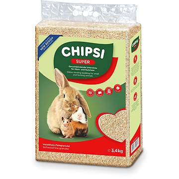 

Chipsi Super vysoce absorpční přírodní podestýlka 3,2 kg 60 l