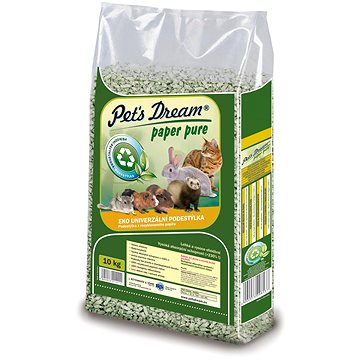

Pet´s Dream Paper Pure organické univerzální stelivo 10 kg