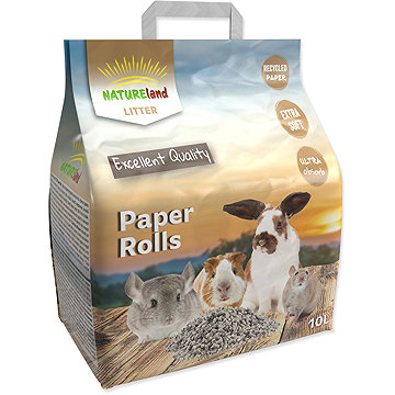 

Podestýlka Nature Land Paper Rolls 10 l