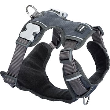 

Red Dingo Postroj polstrovaný Šedý XS 31-43 cm