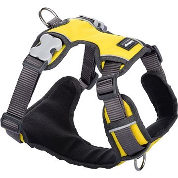 

Red Dingo Postroj polstrovaný Žlutý S 37-52 cm