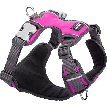 

Red Dingo Postroj polstrovaný Tmavě Růžový M 46-63 cm
