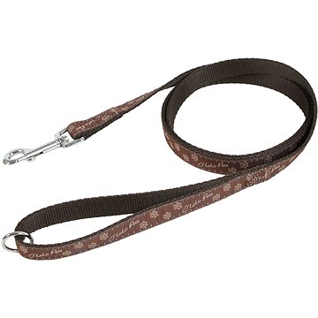 

Olala Pets vodítko tlapky 25 mm × 150 cm - hnědá