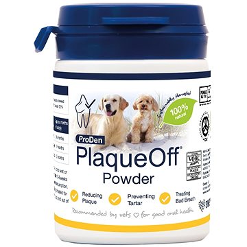 ProDen PlaqueOff Powder 60 g - Doplněk stravy pro psy