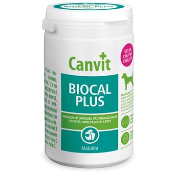 Canvit Biocal Plus pro psy 500g  - Minerály pro psy