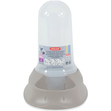 

Zolux Miska se zásob. na vodu/krmivo SMART 0,8l béžová