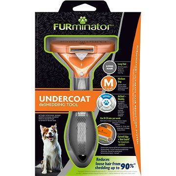 

FURminator hrablo na dlouhou srst M
