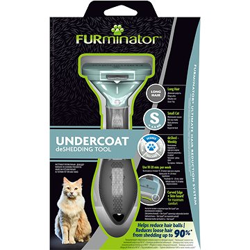 

FURminator hrablo na dlouhou srst kočka S