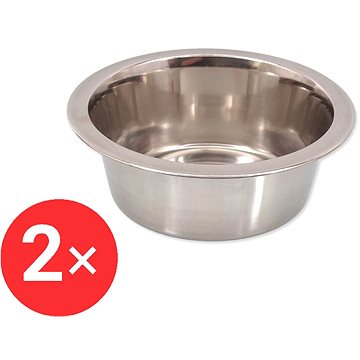 

DOG FANTASY Miska nerez 16 cm 0,8 l 2 ks