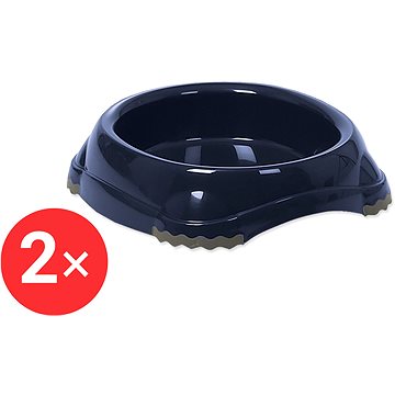 

MAGIC CAT Miska plast s protiskluzem 210 ml modrá 2 ks