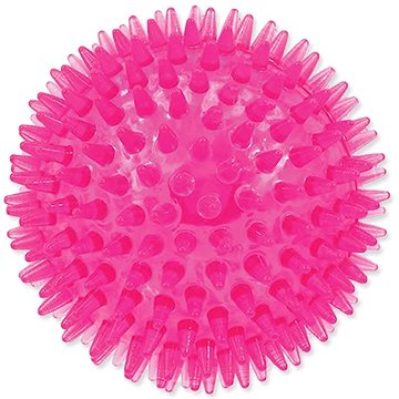 

DOG FANTASY hračka míček pískací růžová 10 cm