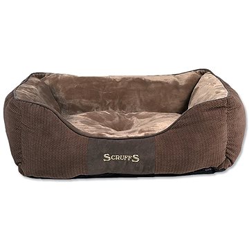 

SCRUFFS Chester box bed M 60 × 50 cm čokoládový
