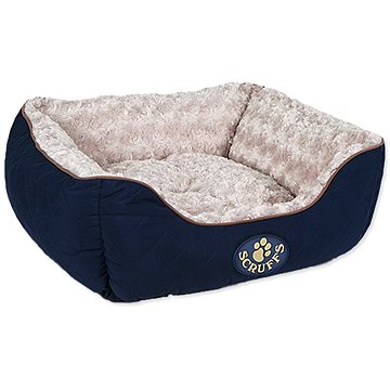 

SCRUFFS Wilton box bed S 50 × 40 cm modrý