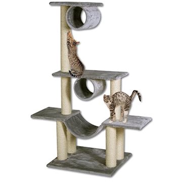 

MAGIC CAT odpočívadlo Iveta 103 × 57 × 141 cm šedé