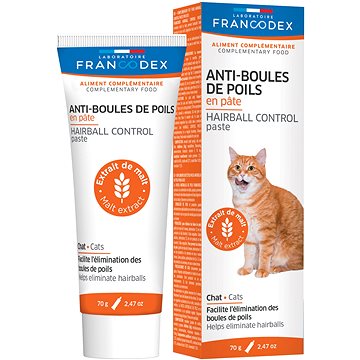 

Francodex Hairball Control Pasta proti smotkům pro kočky 70 g