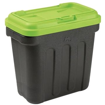 Maelson Box na granule pro 7,5 kg krmiva - černo-zelený - 41 × 25 × 33 cm - Barel na granule