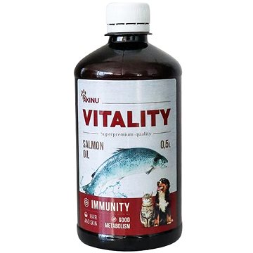 

Akinu Vitality lososový olej 500 ml