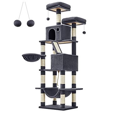 

Artenat Kočičí strom Ute, 206 cm, šedá