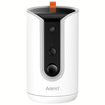 

Arenti 3MP/2K Wi-Fi Kamera s dávkovačem pamlsků