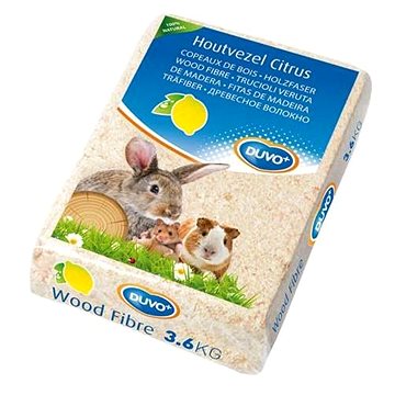 

DUVO+ Podestýlka pro hlodavce hobliny s vůní citrónu 3,6 kg