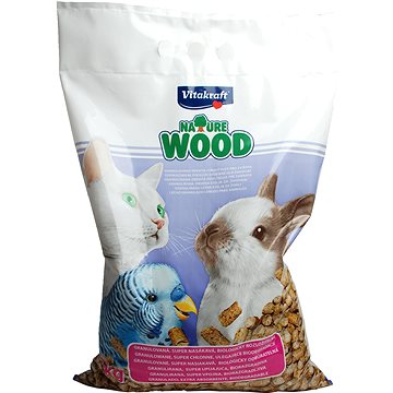 

Vitakraft Pet Nature wood-dřevěné peletky 5 l