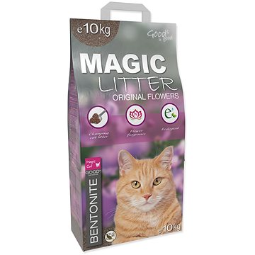 

Magic Cat Kočkolit Magic Litter Bentonite Original Flowers 10 kg