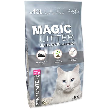 

Magic Cat Kočkolit Magic Litter Bentonite Ultra White with Carbon 10 l