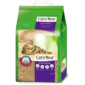 

Cat's Best Smart Pellets vysoce absorpční přírodní hrudkující podestýlka 20 l