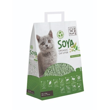 

M-Pets Stelivo sojové se zeleným čajem 15 L