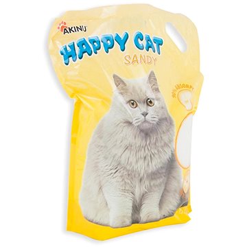 

Akinu Happy Cat Sandy jemný 0,5 - 2 mm 7,2 l