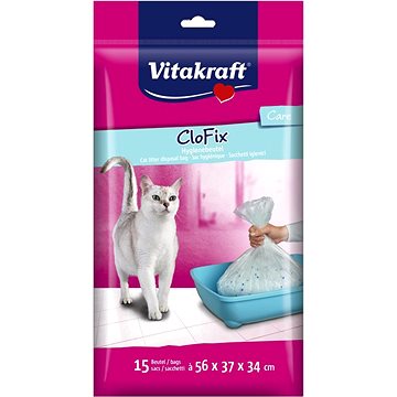 

Vitakraft Clo Fix silonové sáčky do kočičí toalety 15 ks